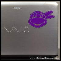 Donatello, Teenage Mutant Ninja Turtles, TMNT-inspired Fan Art Vinyl Car/Laptop Decal