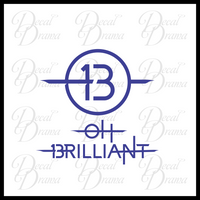 13 Oh Brilliant! Doctor Who-inspired Fan Art Vinyl Car/Laptop Decal