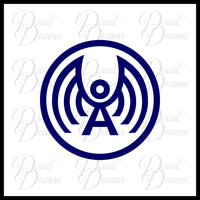 Archangel Network logo inspired by Doctor Who Vinyl Car/Laptop Decal