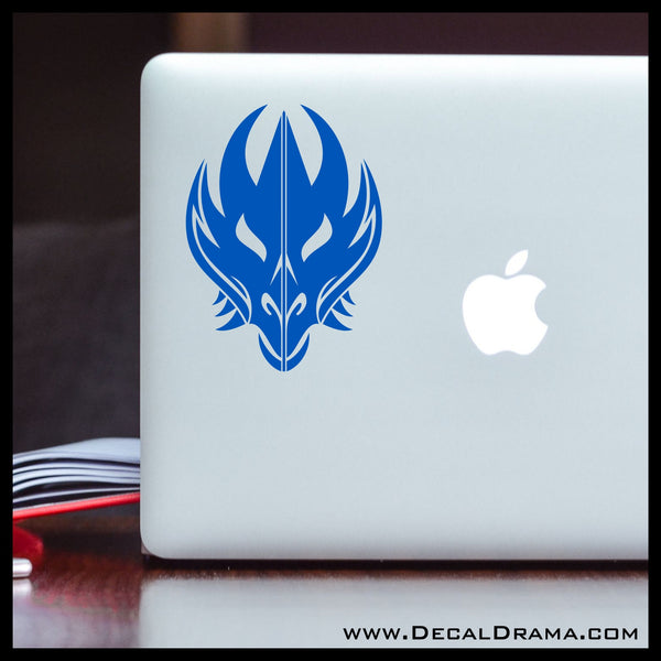 Dragon Mask Vinyl Car/Laptop Decal