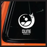 Dune Planet Arrakis Fan Art Vinyl Decal