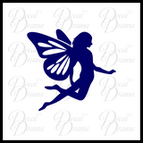 Elcliid Fairy with butterfly wings Vinyl Car/Laptop Decal