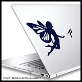Elcliid Fairy with butterfly wings Vinyl Car/Laptop Decal