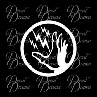 Electro Shock plasmid, Bioshock-inspired Vinyl Decal