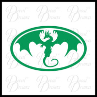 Emerald Dragon Vinyl Car/Laptop Decal