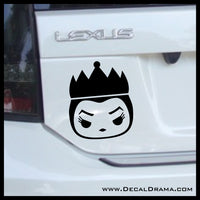 Evil Queen Chibi, Snow White Villain, Vinyl Car/Laptop Decal