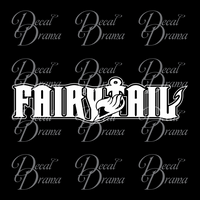 Fairy Tail title logo, Fairy Tail-inspired Vinyl Car/Laptop Decal