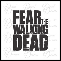 Fear the Walking Dead, The Walking Dead-inspired Fan Art Vinyl Car/Laptop Decal