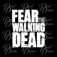 Fear the Walking Dead, The Walking Dead-inspired Fan Art Vinyl Car/Laptop Decal