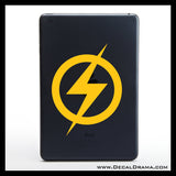 Original Flash, Flash Gordon emblem, DC Comics-inspired Justice League Fan Art Vinyl Car/Laptop Decal