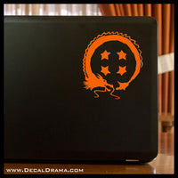 Four-Star Shenron Dragon Ball, Dragon Ball Z-inspired Vinyl Car/Laptop Decal