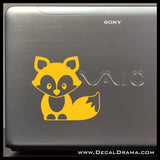 Cute Fox Vinyl Car/Laptop Decal