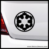 Galactic Empire emblem, Star Wars-Inspired Fan Art Vinyl Decal