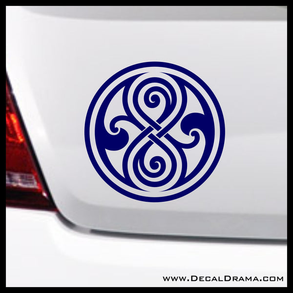 Gallifrey Seal of Rassilon from Doctor Who Vinyl Car/Laptop Decal