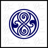 Gallifrey Seal of Rassilon from Doctor Who Vinyl Car/Laptop Decal