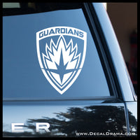 Guardians of the Galaxy emblem, Guardians of the Galaxy-inspired Fan Art Vinyl Car/Laptop Decal