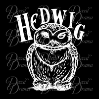 Hedwig the Owl, Harry-Potter-Inspired Fan Art Vinyl Decal