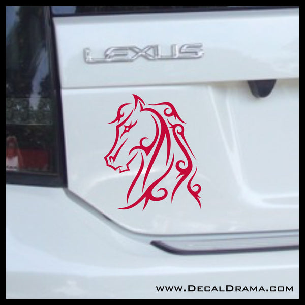 Horse Head Stallion Vinyl Car/Laptop Decal