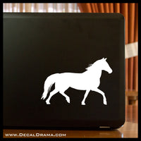 Trotting Horse Vinyl Car/Laptop Decal