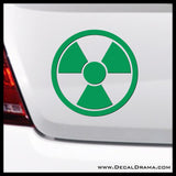 Hulk Radioactive emblem, Marvel Comics Avengers, Vinyl Car/Laptop Decal