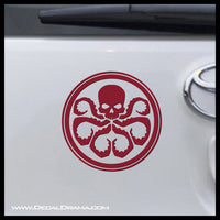 Hydra emblem, Marvel Comics Avengers, Vinyl Car/Laptop Decal