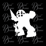 I'm Here to Visit, Big Daddy, Bioshock-inspired Vinyl Decal