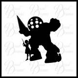 I'm Here to Visit, Big Daddy, Bioshock-inspired Vinyl Decal