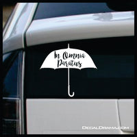 In Omnia Paratus, Gilmore Girls-inspired Fan Art Vinyl Car/Laptop Decal