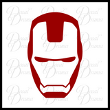 Ironman Mask emblem, Marvel Comics Avengers, Vinyl Car/Laptop Decal
