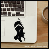 Jafar silhouette, Aladdin Villain, Vinyl Car/Laptop Decal