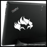 Junkrat icon, Overwatch-inspired Vinyl Car/Laptop Decal