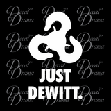 Just Dewitt, Bioshock-inspired Vinyl Decal