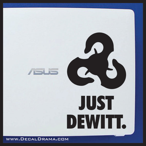 Just Dewitt, Bioshock-inspired Vinyl Decal