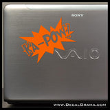 KA-POW! Comic Book Exclamation Vinyl Car/Laptop Decal