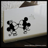Kissing Mickey Mouse, Disney-inspired Fan Art Vinyl Car/Laptop Decal