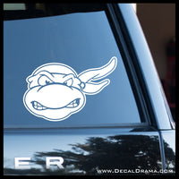 Teenage Mutant Ninja Turtles LARGE-SET Single-color Car/Laptop Decals