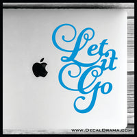 Let It Go, Frozen-inspired Vinyl Car/Laptop Decal