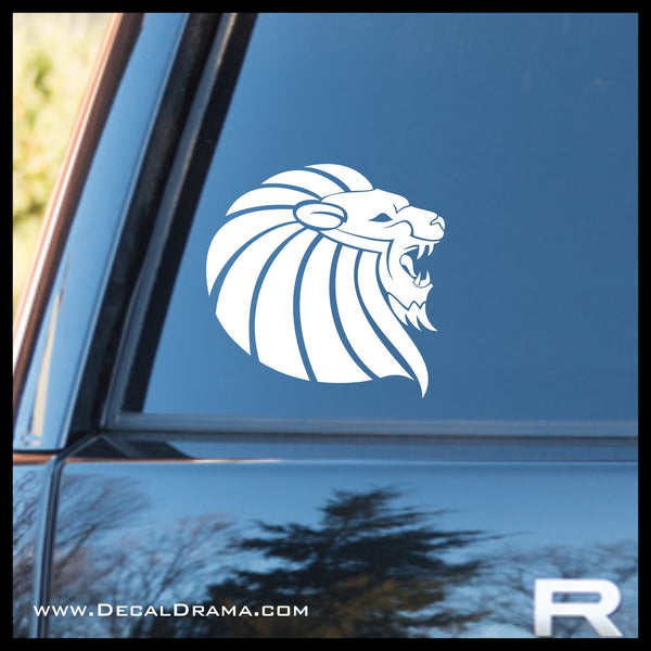 Lion Head Growl Vinyl Car/Laptop Decal