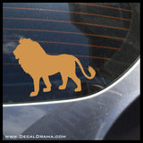 Lion Silhouette Vinyl Car/Laptop Decal
