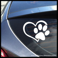 Love My Pet Puppy Kitty Dog Cat Animal Vinyl Car/Laptop Decal