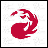 MTG Fire Red Magic the Gathering-inspired Vinyl Car/Laptop Decal
