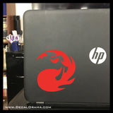 MTG Fire Red Magic the Gathering-inspired Vinyl Car/Laptop Decal