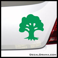 MTG Forest Green Magic the Gathering-inspired Vinyl Car/Laptop Decal