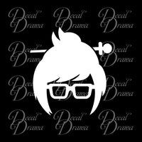 Mei icon, Overwatch-inspired Vinyl Car/Laptop Decal