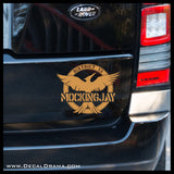 Mockingjay District 13 emblem, Hunger Games-inspired Vinyl Car/Laptop Decal