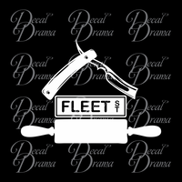 Mrs Lovett's Pie Shoppe, Sweeney Todd-inspired Vinyl Car/Laptop Decal