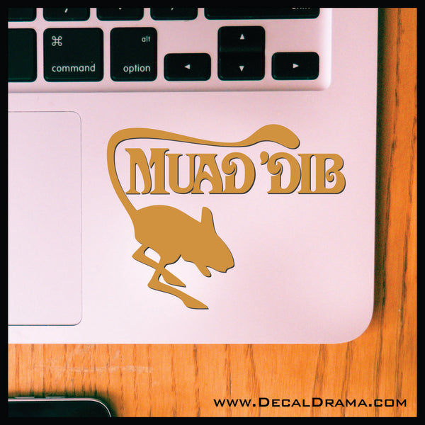 Muad'Dib Bless the Maker, Frank Herbert's Dune Fan Art Vinyl Decal