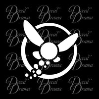 Navi, Zelda Fairy, Legend of Zelda Decal Vinyl Car/Laptop Decal