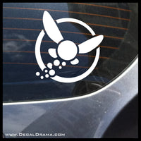 Navi, Zelda Fairy, Legend of Zelda Decal Vinyl Car/Laptop Decal