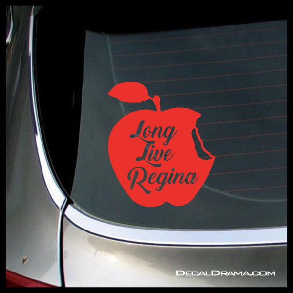 Long Live Regina, Evil Queen, OUAT-inspired Vinyl Car/Laptop Decal